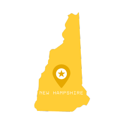 New Hampshire Map