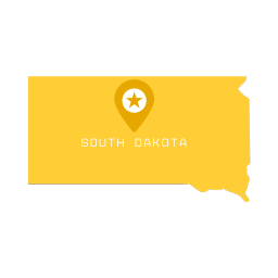 South Dakota Map