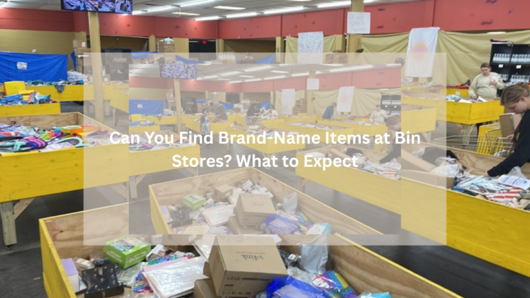 Can You Find Brand-Name Items at Bin Stores? What to Expect